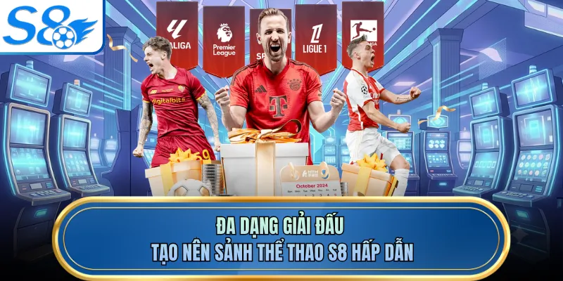 Đa dạng giải đấu tạo nên sảnh thể thao S8 hấp dẫn