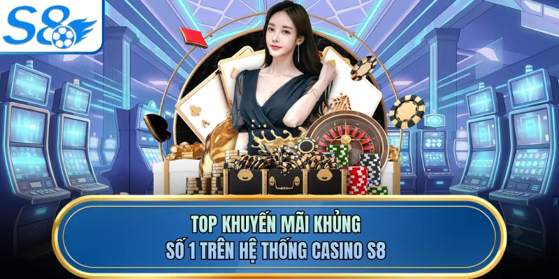 Top khuyến mãi khủng số 1 trên hệ thống casino S8